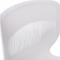 Flash Furniture White Plastic Stack Chairs with Lumbar Support, PK 5 5-RUT-NC618-WH-GG - alternate 10